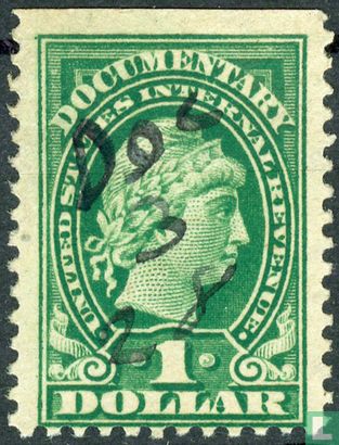 Liberty - Documentary Stamp (zonder series 1914), 1 $