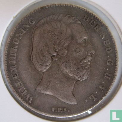 Niederlande ½ Gulden 1859 - Bild 2