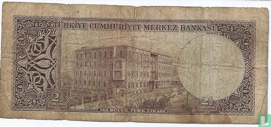 Turkey 2½ Lira ND (1952/L1930) - Image 2