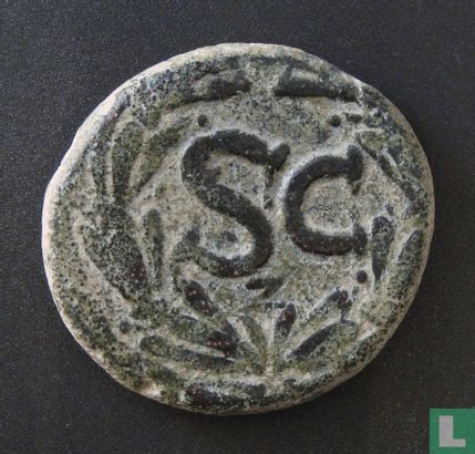 Empire romain, AE26, 81-96, Domitien, Antioch ad Orontem, Seleucide et Pieria, en Syrie - Image 2