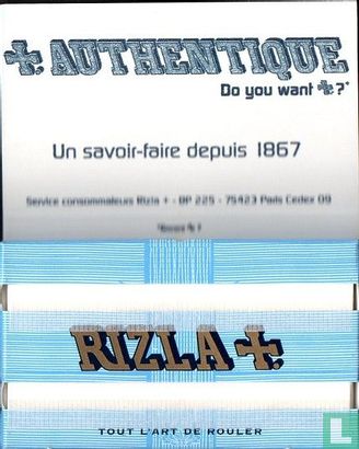 Rizla + Double Booklet Blue ( Authtentique.)  - Afbeelding 2