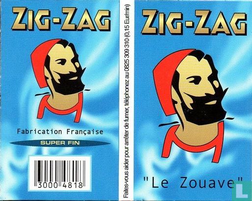 ZIG - Zag Double Booklet Blue No. 601 bis  - Image 1