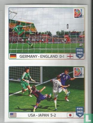 Germany - England 0-1 / USA - Japan 5-2 - Bild 1