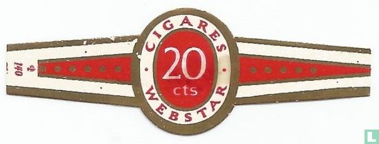Cigares 20 cts Webstar  - Afbeelding 1