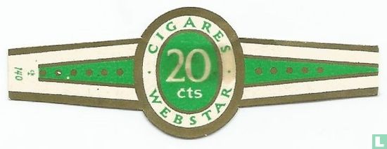 Cigares 20 cts Webstar   - Bild 1