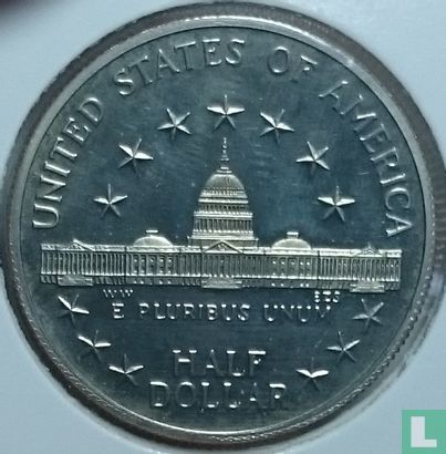 États-Unis ½ dollar 1989 (BE) "Bicentennial of the United States Congress" - Image 2