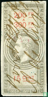 Douanes - Napoleon III (15 C) (200-300)