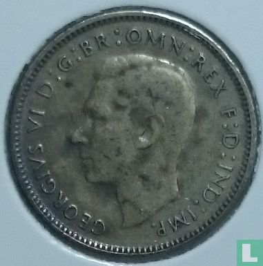 Australien 6 Pence 1939 - Bild 2