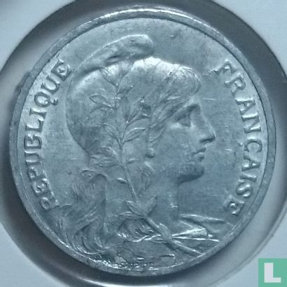 Frankrijk 5 centimes 1908 (aluminium - proefslag) - Afbeelding 2