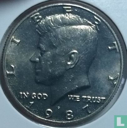 Vereinigte Staaten ½ Dollar 1987 (P) - Bild 1