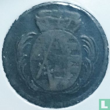 Saksen-Albertine 1 pfennig 1776 - Afbeelding 2