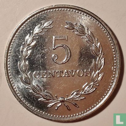 El Salvador 5 centavos 1984 - Image 2