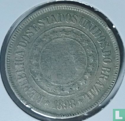 Brésil 200 réis 1898 - Image 1
