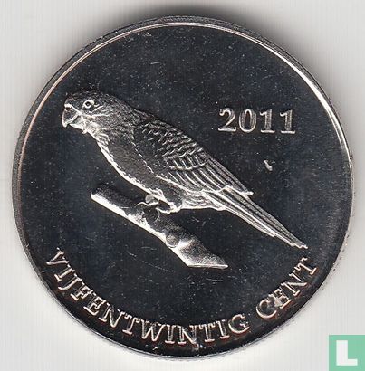 Saba 25 cents 2011 - Image 1
