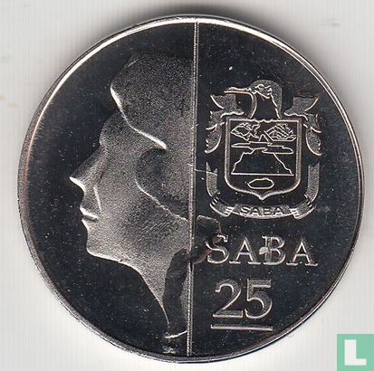 Saba 25 cents 2011 - Image 2