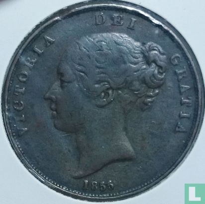 United Kingdom 1 penny 1855 (type 2) - Image 1