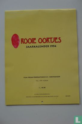 Rooie oortjes Jaarkalender 1994 - Afbeelding 2