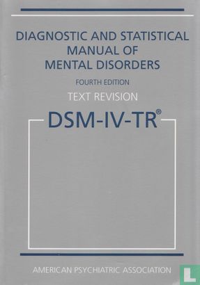 DSM-IV-TR - Afbeelding 1
