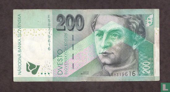 Slovaquie 200 Korun 2002 - Image 1