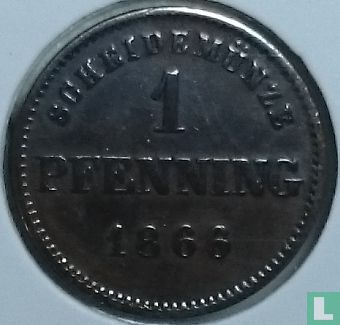 Bayern 1 Pfenning 1866 - Bild 1