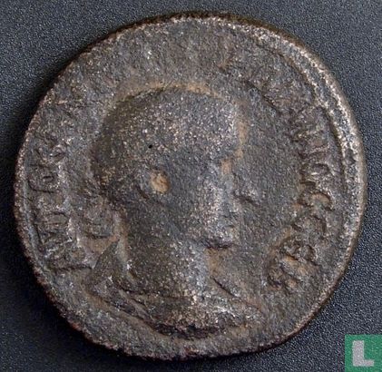 Empire romain, AE27, 238-244 AD, Gordien III, Singara, la Mésopotamie - Image 1