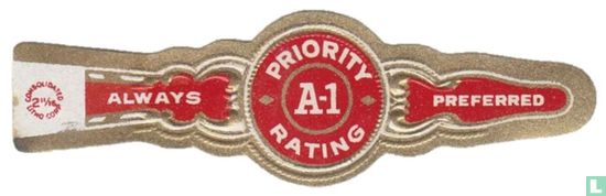 Priority A-1 Rating-Always-Preferred - Image 1