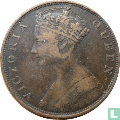 Hong Kong 1 cent 1863 - Image 2
