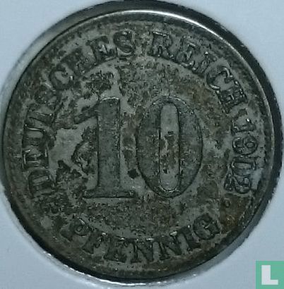 Empire allemand 10 pfennig 1902 (E) - Image 1