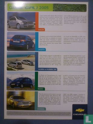 Chevrolet: gamme GPL.i 2005 - Bild 2