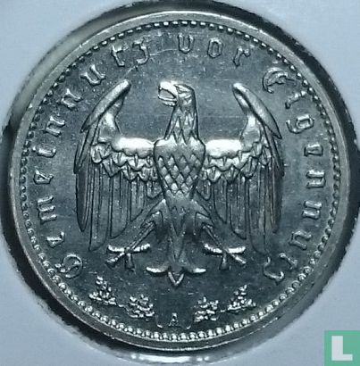 Duitse Rijk 1 reichsmark 1939 (A) - Afbeelding 2