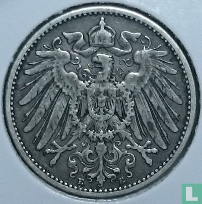 Duitse Rijk 1 mark 1893 (E) - Afbeelding 2