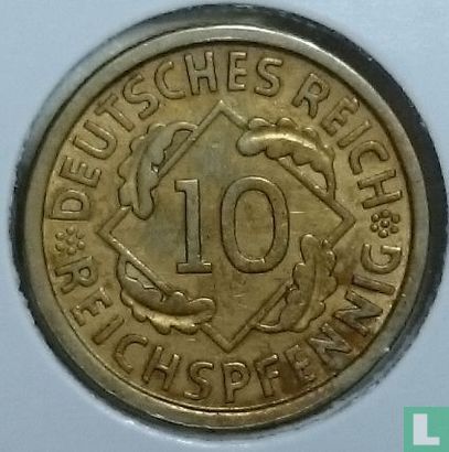 Duitse Rijk 10 reichspfennig 1932 (A) - Afbeelding 2