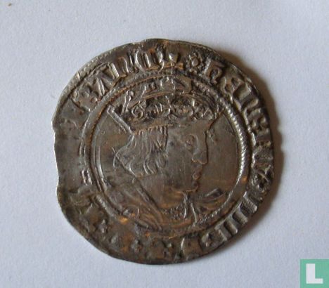 England 1 groat 1526 -1544 (2nd Emmission) - Image 1