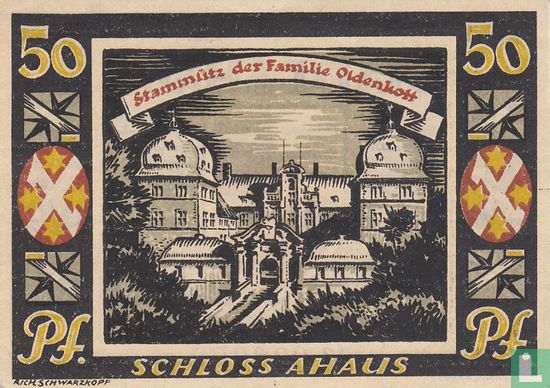 Ahaus, Stadt 50 Pfennig 1921 - Afbeelding 2