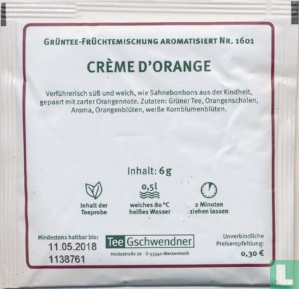 Crème d'Orange - Afbeelding 2