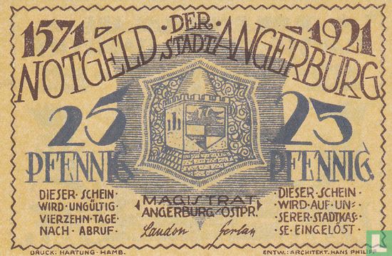 Angerburg, Stadt 1921  - Image 1