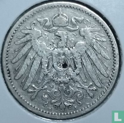 Empire allemand 1 mark 1891 (A) - Image 2