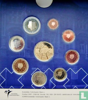 Netherlands mint set 2008 (PROOF - part V) "200 years Amsterdam capital of the Netherlands" - Image 2