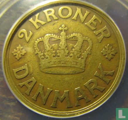 Denemarken 2 kroner 1924 - Afbeelding 2