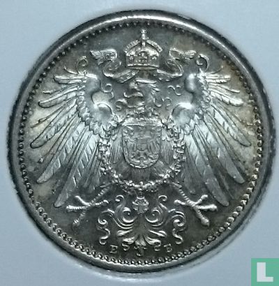 Duitse Rijk 1 mark 1903 (E) - Afbeelding 2