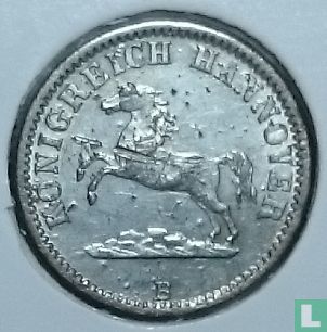 Hanovre ½ groschen 1861 - Image 2