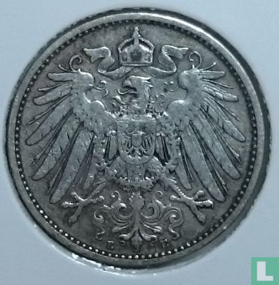 Empire allemand 1 mark 1901 (E) - Image 2