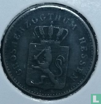 Hesse-Darmstadt 1 pfennig 1857 - Afbeelding 2