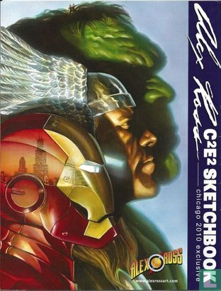 Alex Ross C2E2 Sketchbook - Image 2