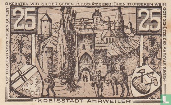 Ahrweiler, Kreisstadt  25 Pfennig  - Afbeelding 2