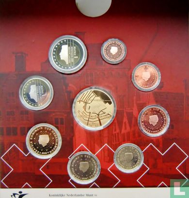 Netherlands mint set 2008 (PROOF - part I) "200 years Amsterdam capital of the Netherlands" - Image 2