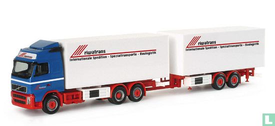 Volvo FH GL refrigerated box trailer 'Riwatrans'