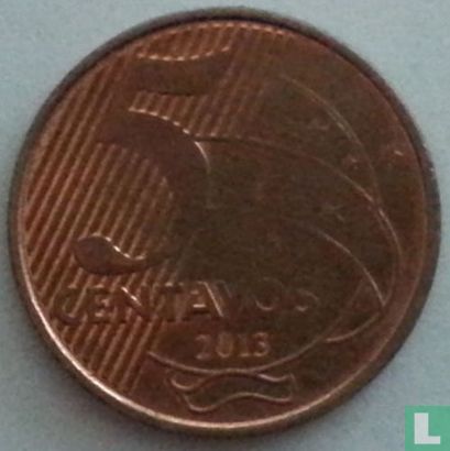 Brazilië 5 centavos 2013 - Afbeelding 1