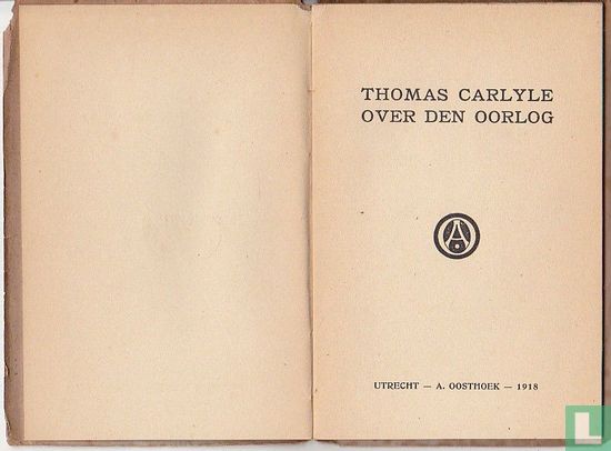 Thomas Carlyle over den oorlog - Afbeelding 3