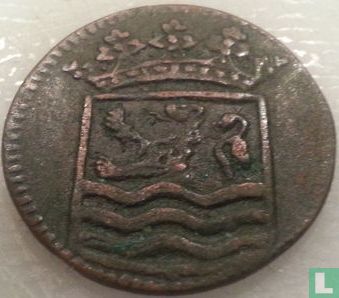 VOC 1 duit 1736 (Zeeland - oude kroon) - Afbeelding 2
